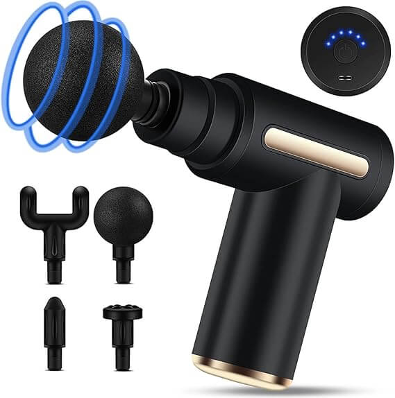 Mini Pistolet de Massage Portable ADVENTOR™– Soulagement Musculaire Profond & Instantané